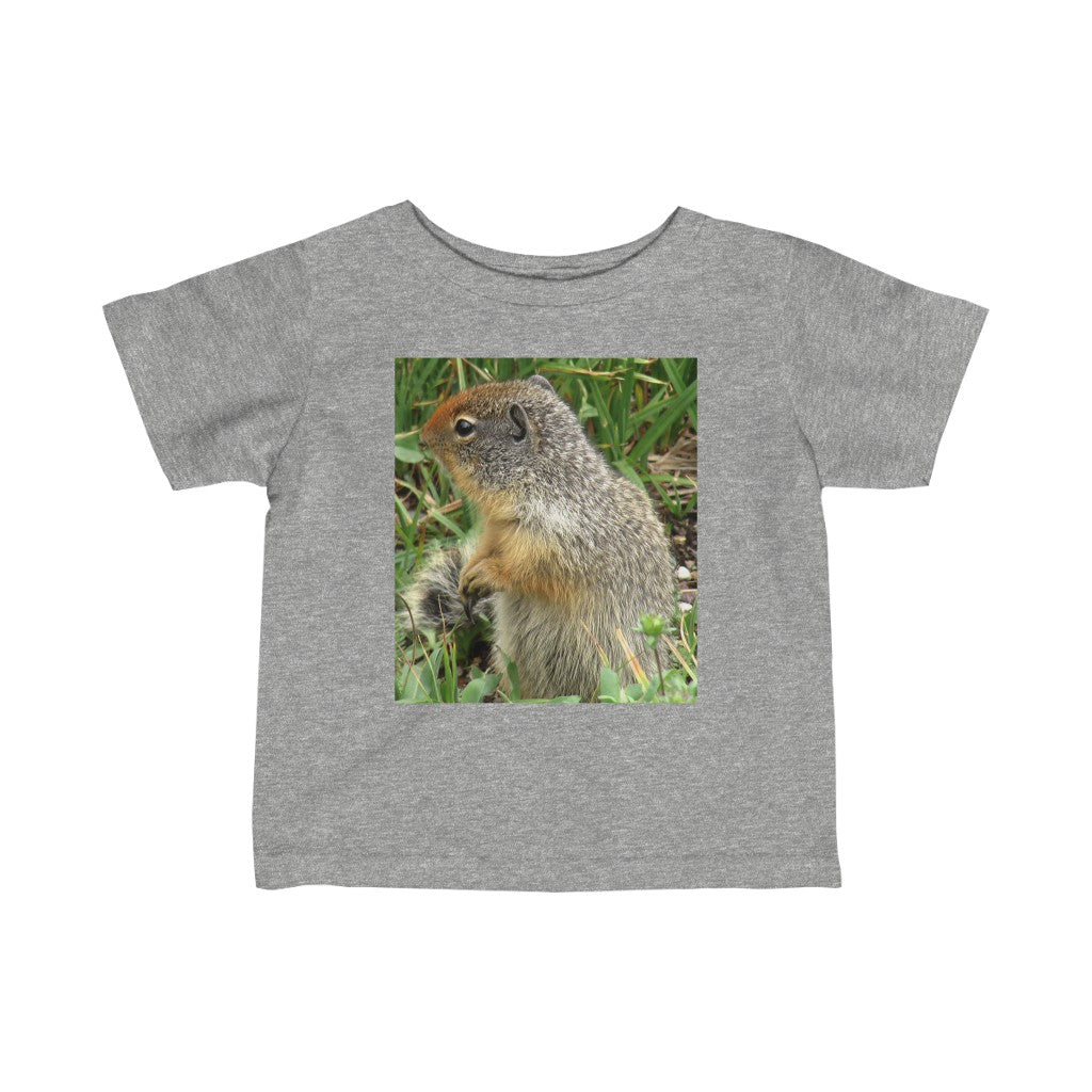 Inquisitive Stare - Infant Fine Jersey Tee - Fry1Productions