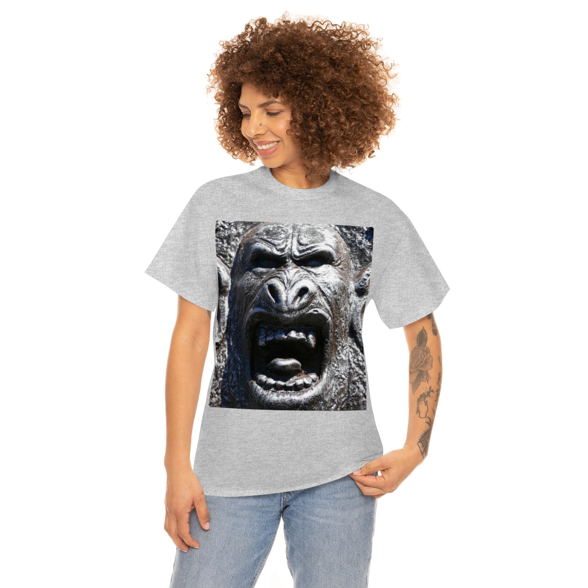 Frenzy Scream - Unisex Heavy Cotton Tee - Fry1Productions