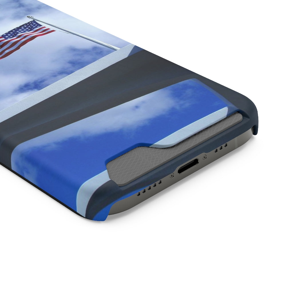 "In Solemn Remembrance" - Galaxy S22 S21 & iPhone 13 Case With Card Holder - Fry1Productions