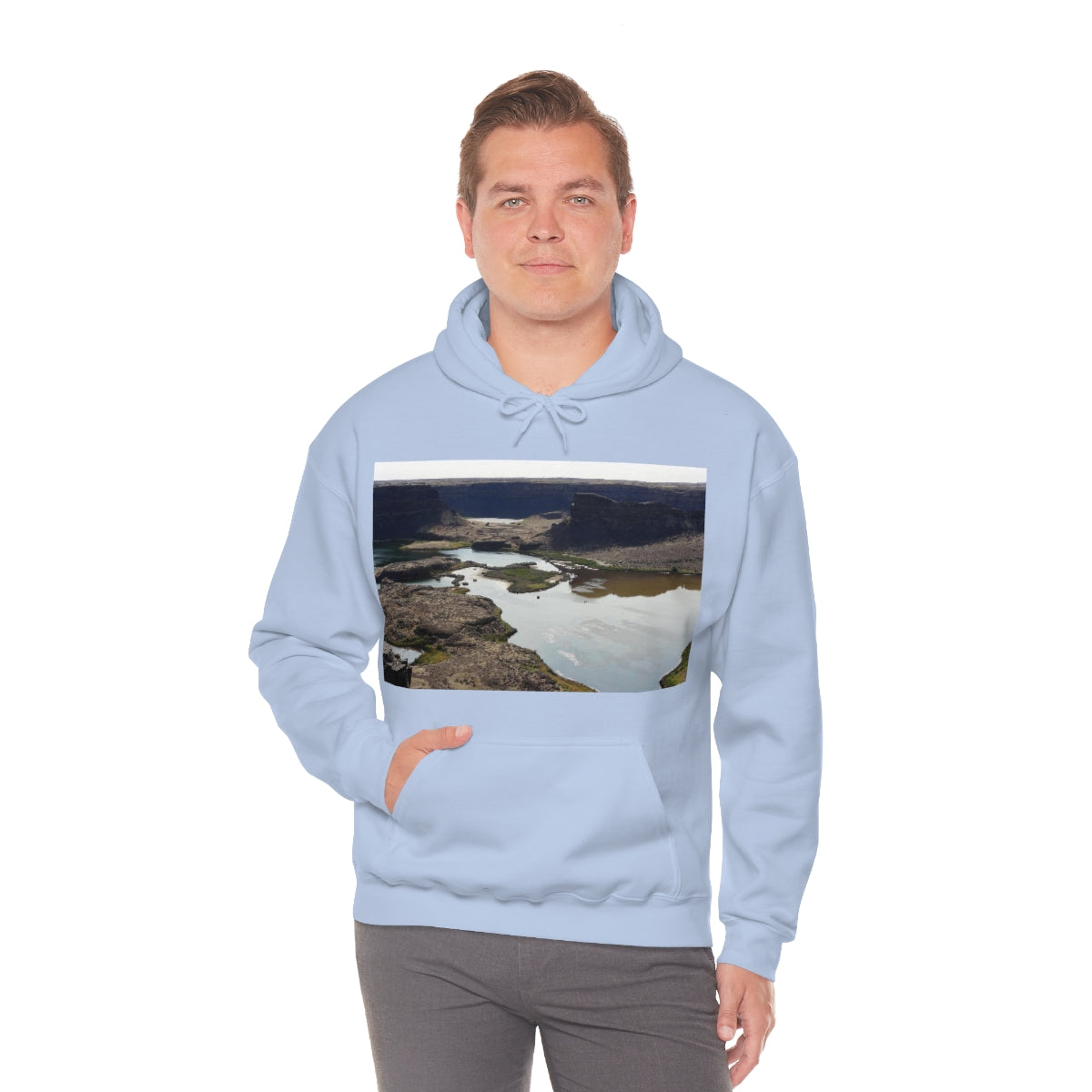 Reminisce of Ancient Thunder - Unisex Heavy Blend Hooded Sweatshirt - Fry1Productions