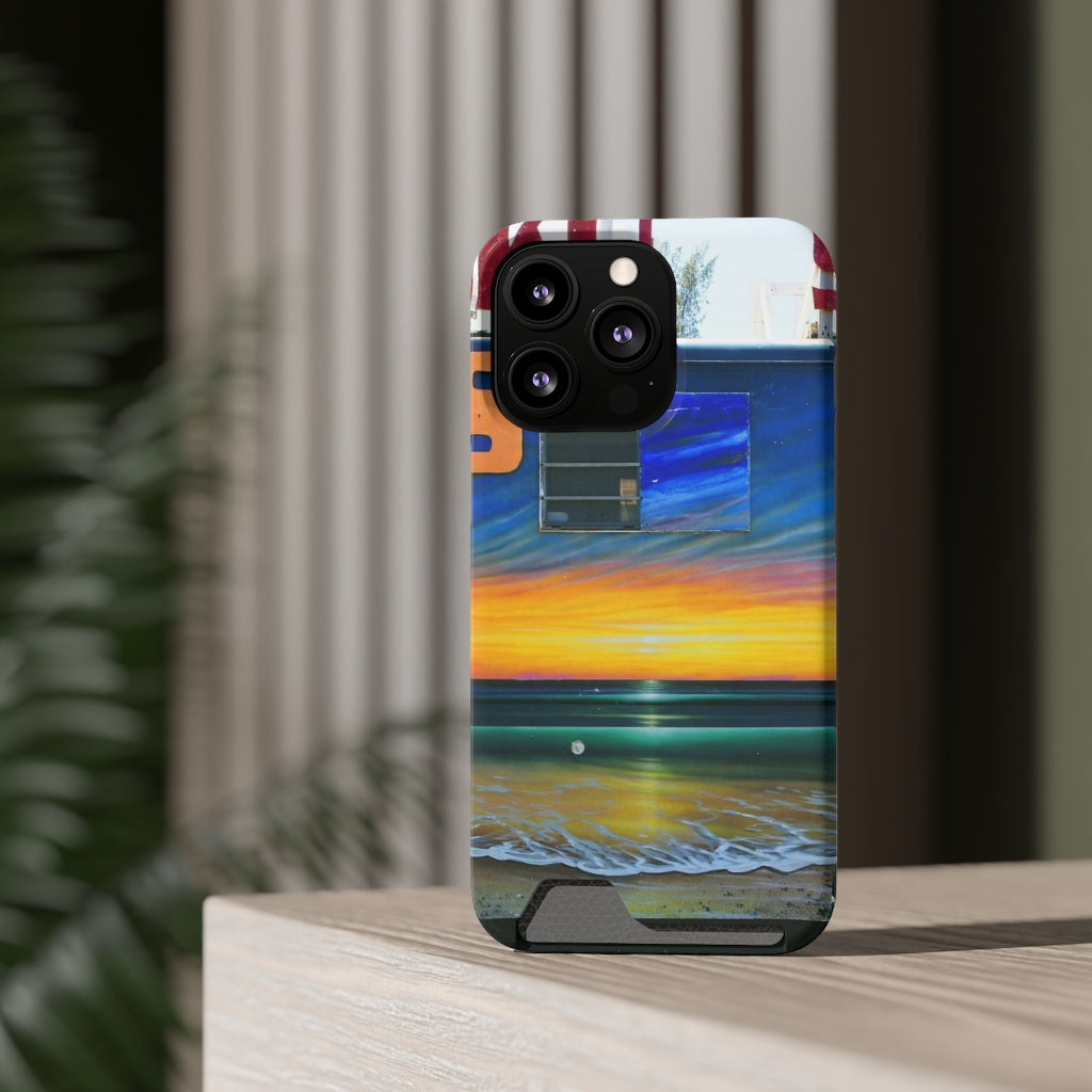 "Fumis Aloha" - Galaxy S22 S21 & iPhone 13 Case With Card Holder - Fry1Productions