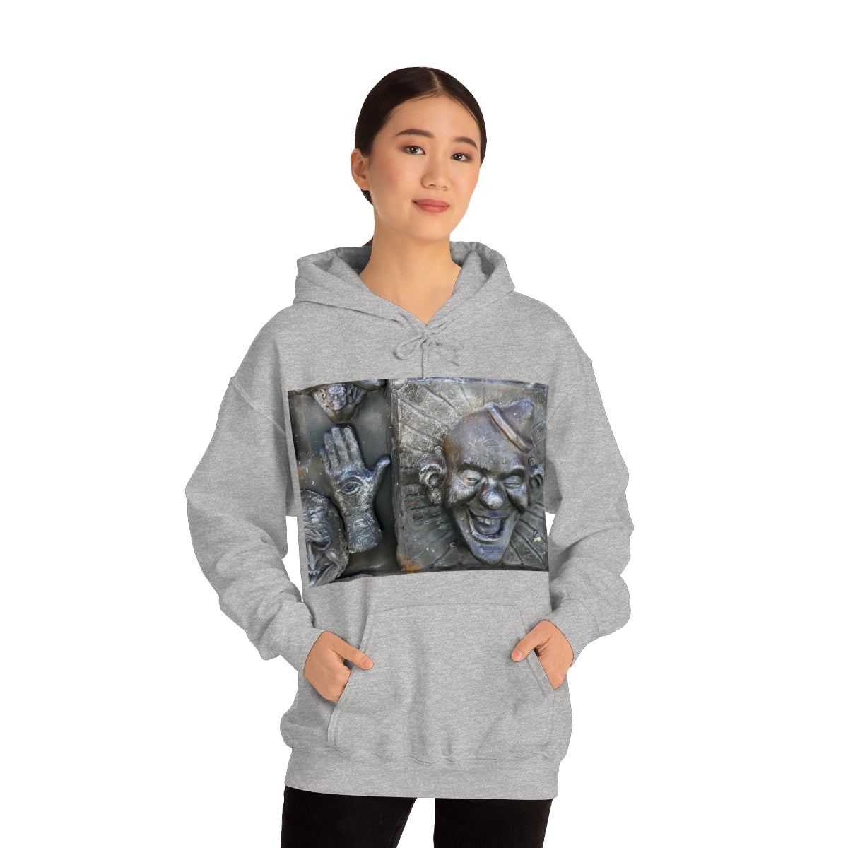 Cosmic Laughter - Unisex Heavy Blend Hooded Sweatshirt - Fry1Productions