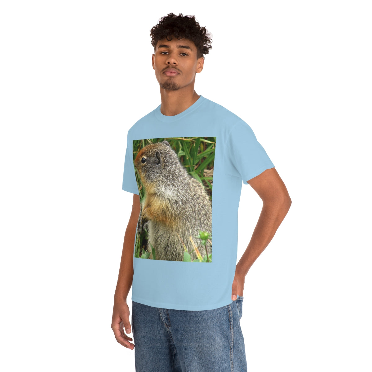 Inquisitive Stare - Unisex Heavy Cotton Tee - Fry1Productions