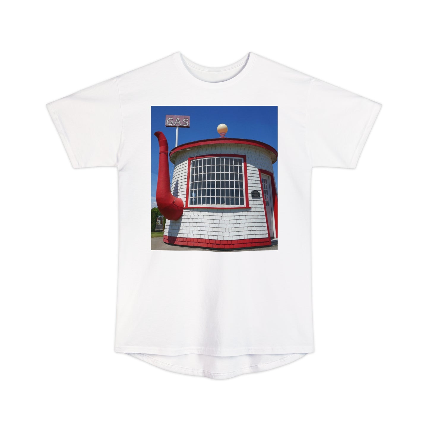 Historic Attraction Teapot Dome - Unisex Long Body Urban T-Shirt - Fry1Productions