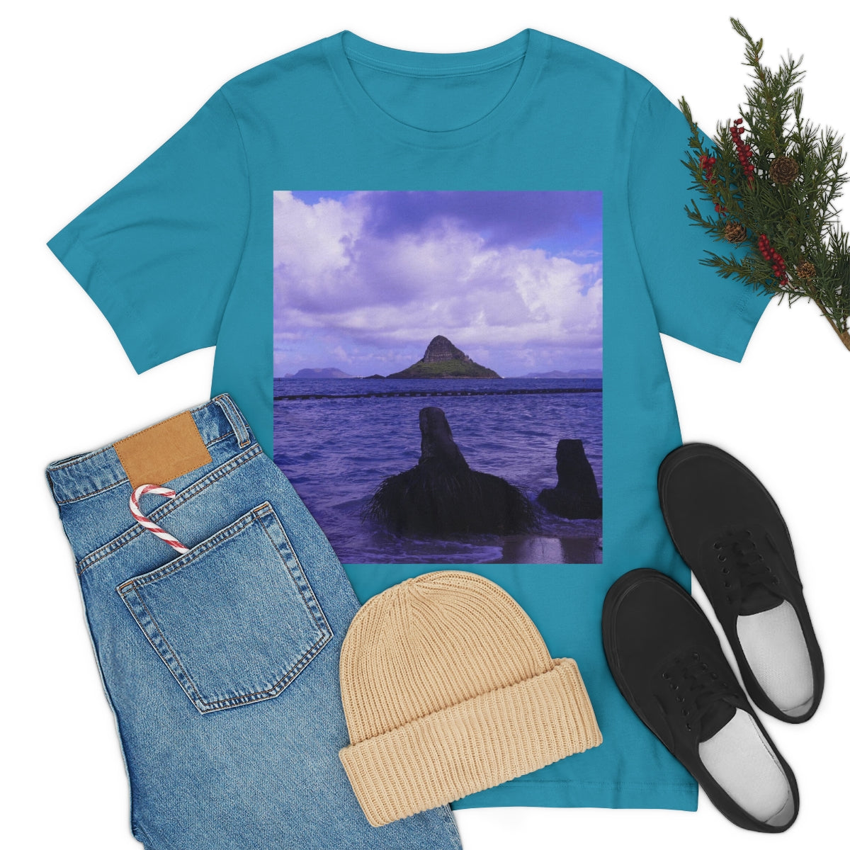 Wade To Chinaman's Hat - Unisex Jersey Short Sleeve T-Shirt - Fry1Productions