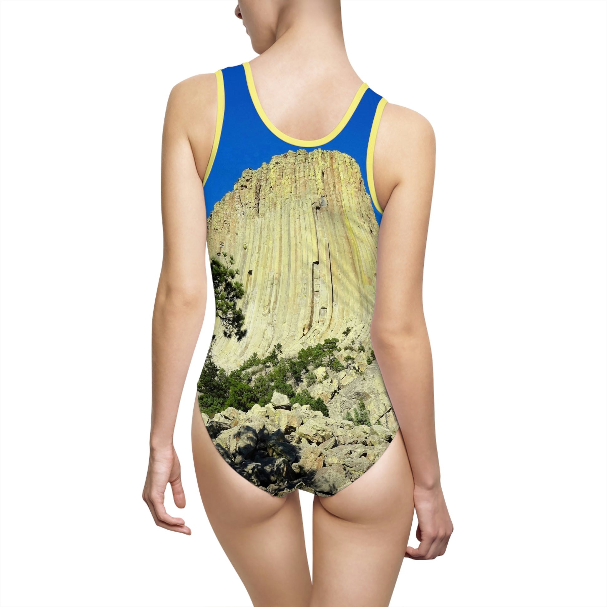 Reaching Heaven - Women's Classic One-Piece Swimsuit - Fry1Productions