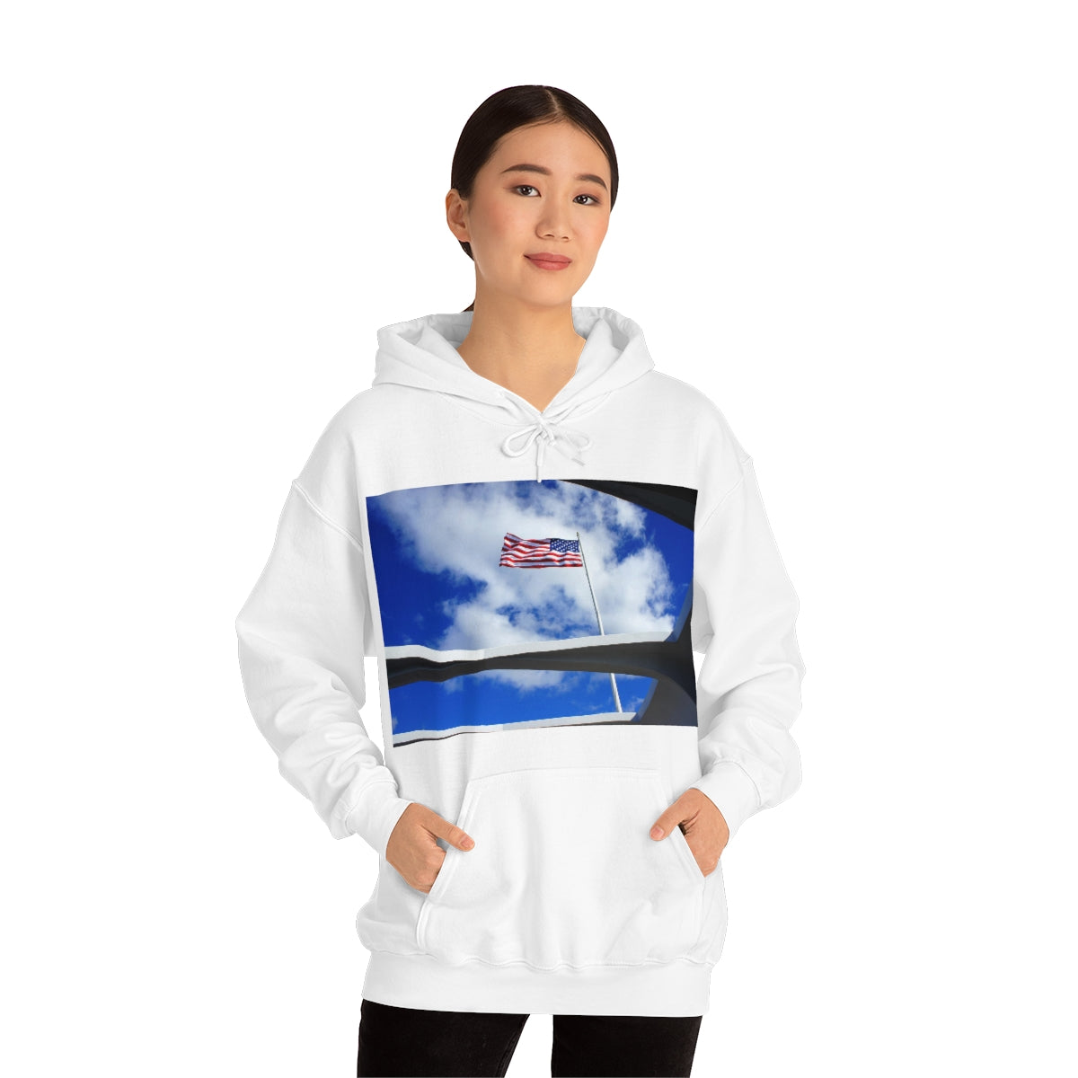 Bravery Honored Forever - Unisex Heavy Blend Hooded Sweatshirt - Fry1Productions