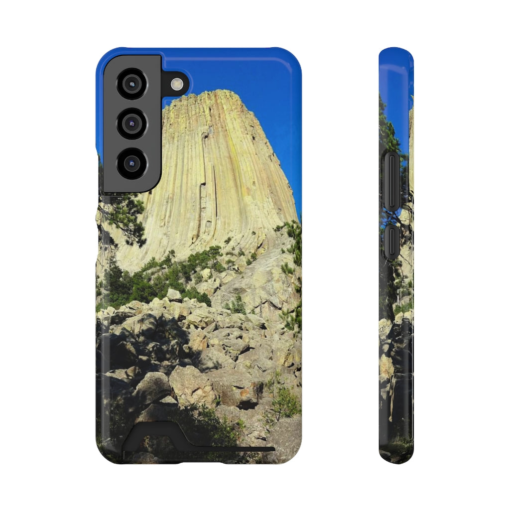 "Reaching Heaven" - Galaxy S22 S21 & iPhone 13 Case With Card Holder - Fry1Productions