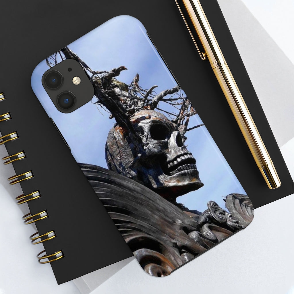 "Skull Warrior" - iPhone Tough Case - Fry1Productions