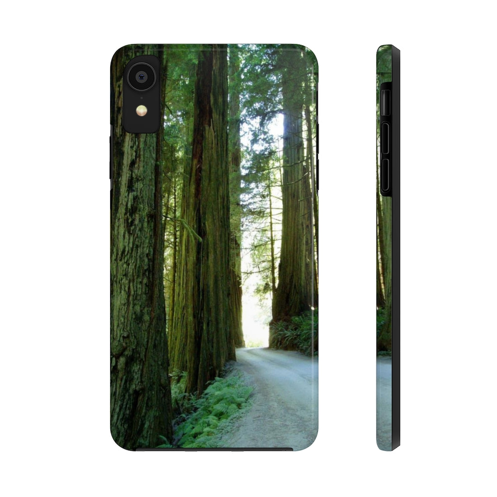 "Wandering Ferns and Giants" - iPhone Tough Case - Fry1Productions