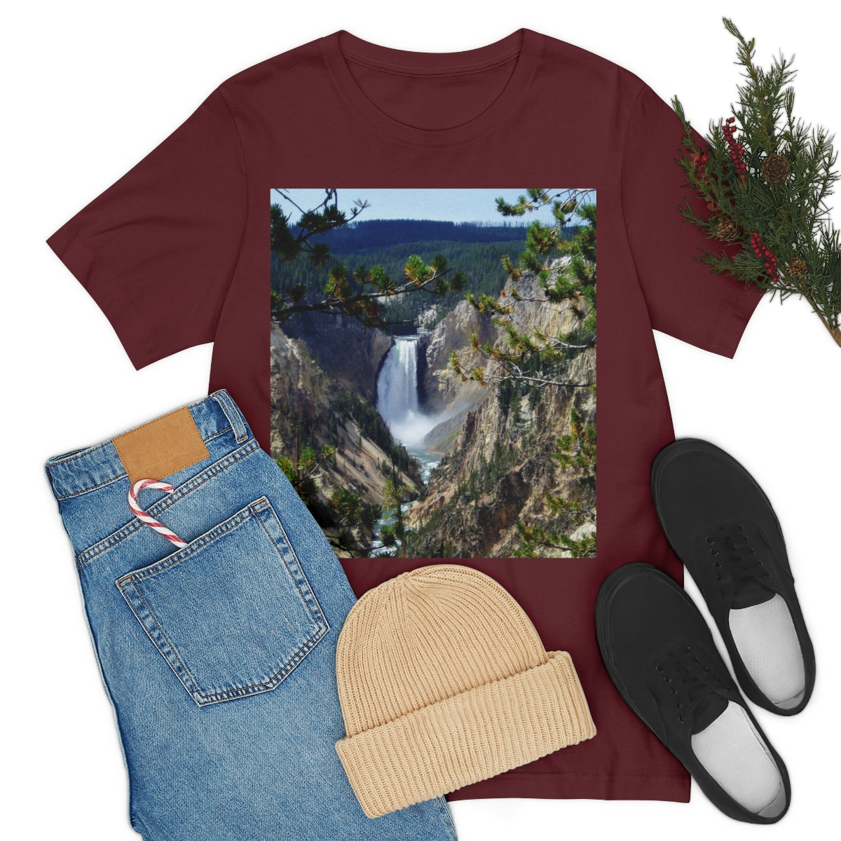 Yellowstone's Splendor - Unisex Jersey Short Sleeve T-Shirt - Fry1Productions