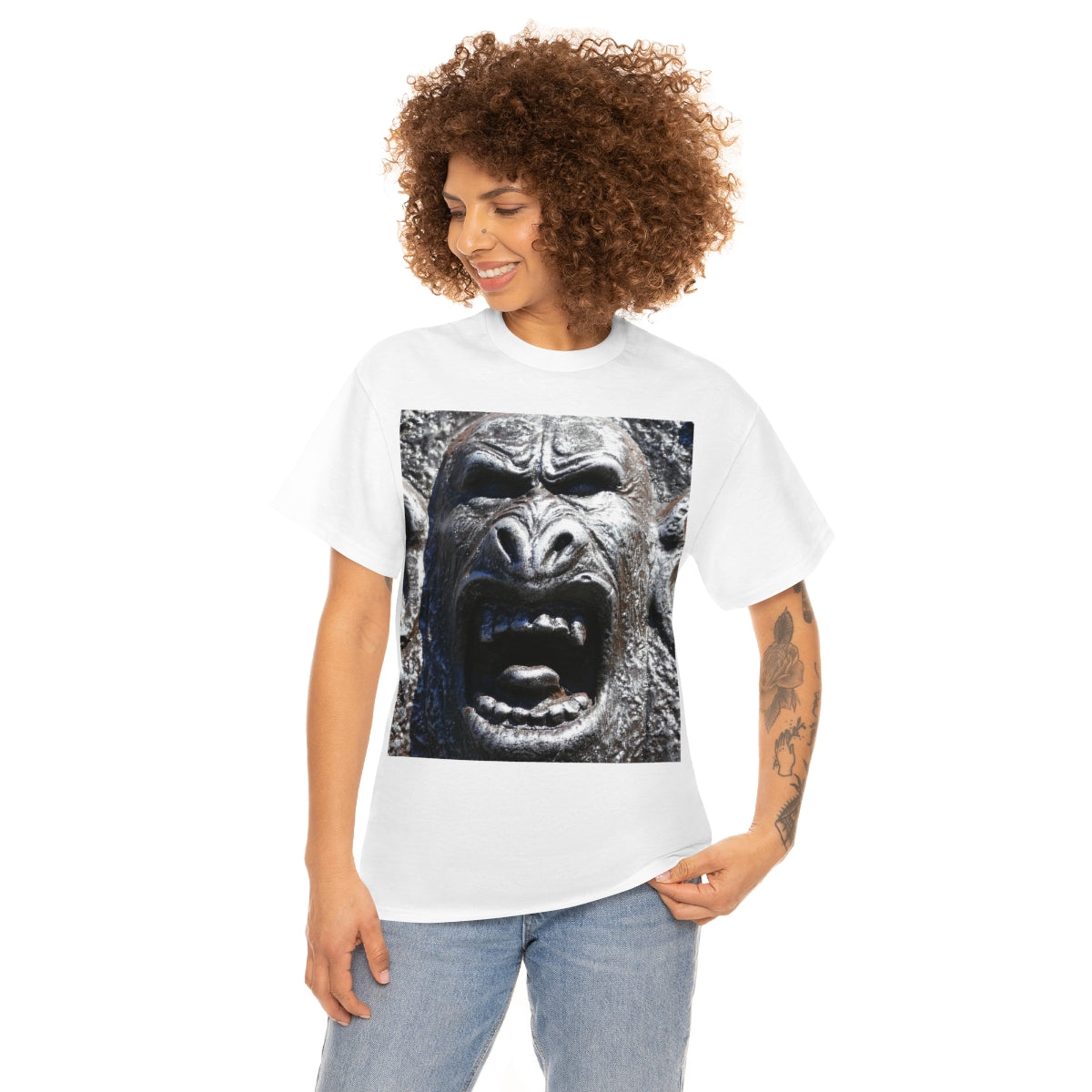 Frenzy Scream - Unisex Heavy Cotton Tee - Fry1Productions