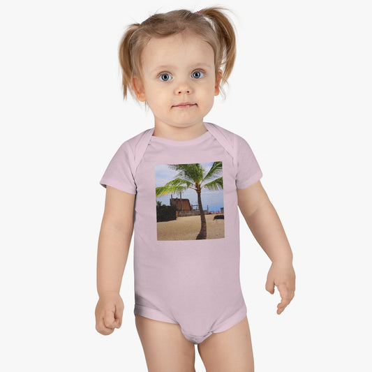 Florescence Hale O Keawe - Baby Short Sleeve Onesie - Fry1Productions
