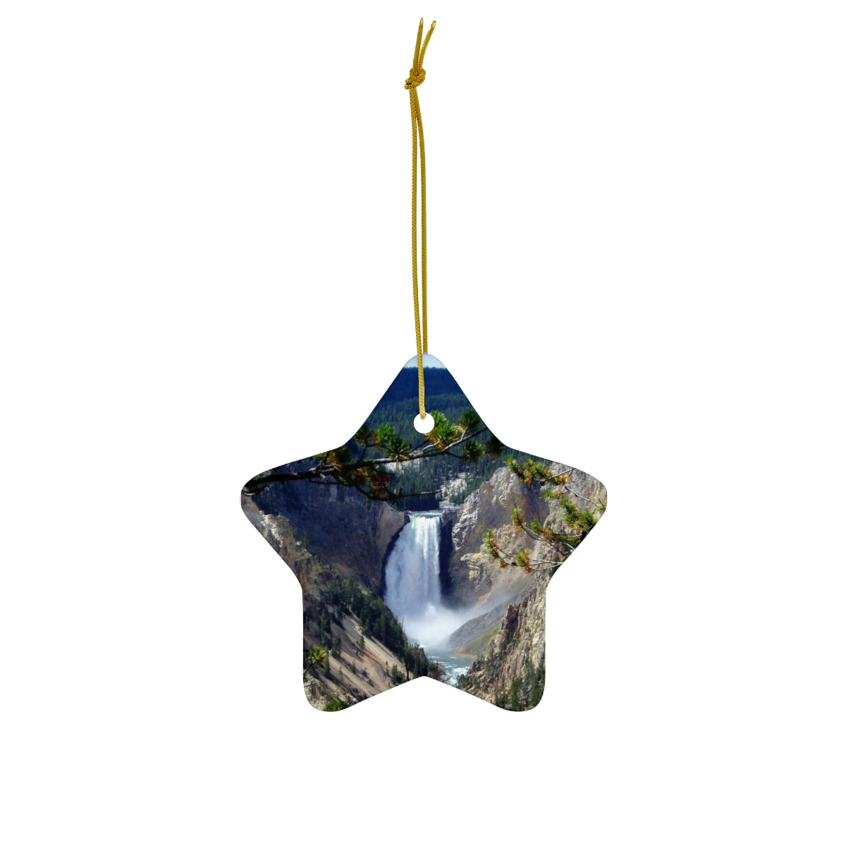 Yellowstone's Splendor  - Ceramic Ornaments - Fry1Productions