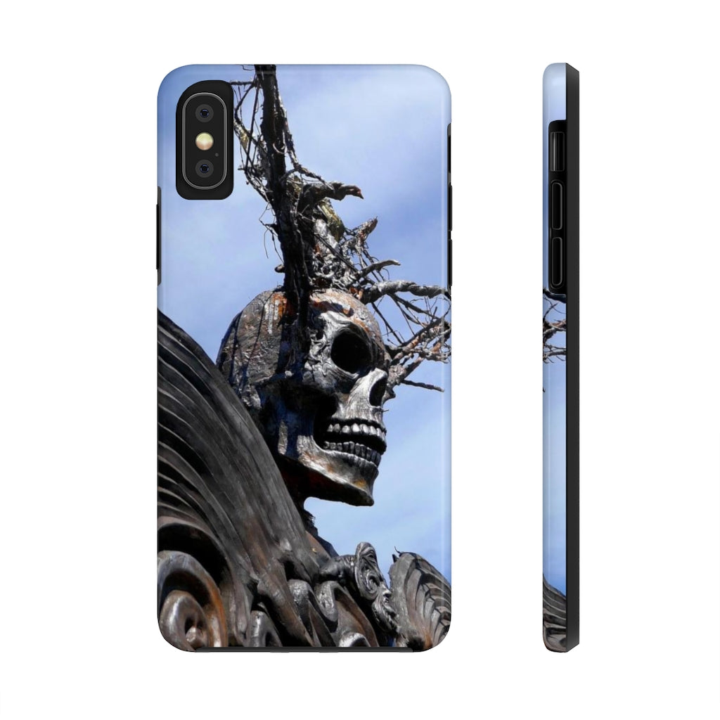 "Skull Warrior" - iPhone Tough Case - Fry1Productions