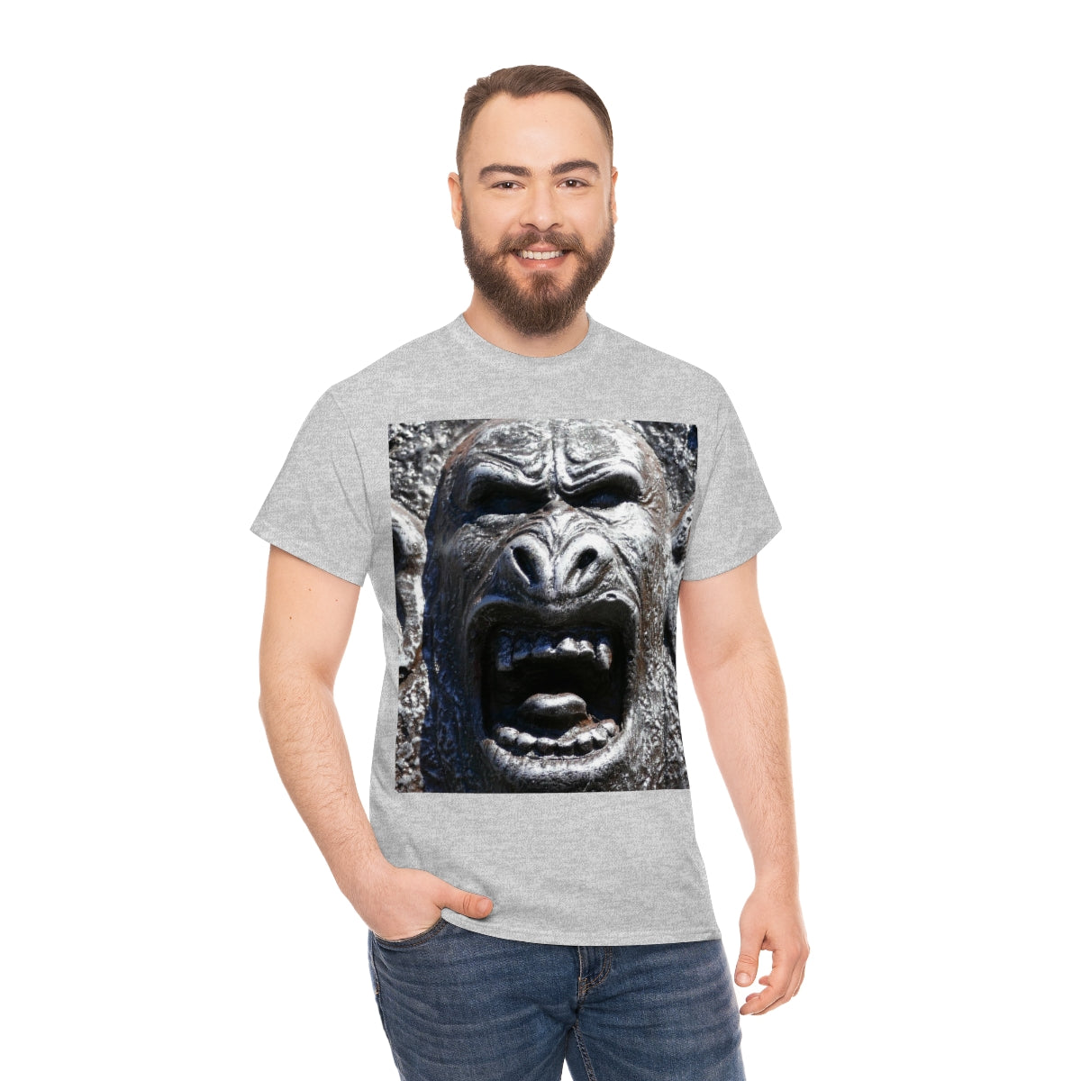 Frenzy Scream - Unisex Heavy Cotton Tee - Fry1Productions