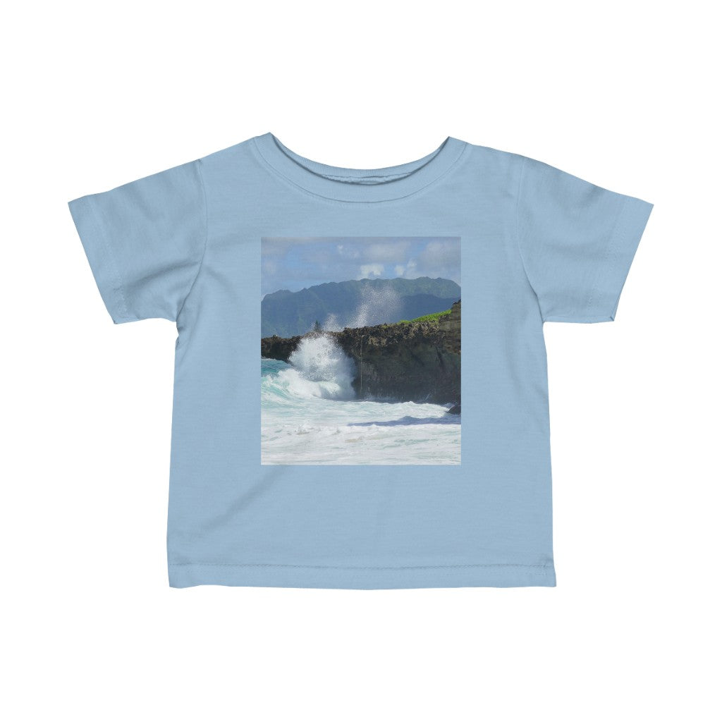 Rockin Surfer's Rope - Infant Fine Jersey Tee - Fry1Productions