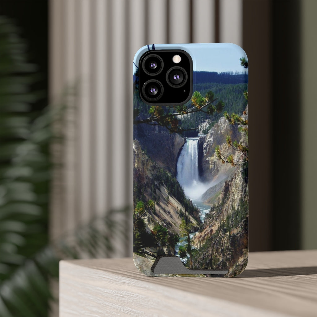 “Yellowstone's Splendor” - Galaxy S22 S21 & iPhone 13 Case With Card Holder - Fry1Productions