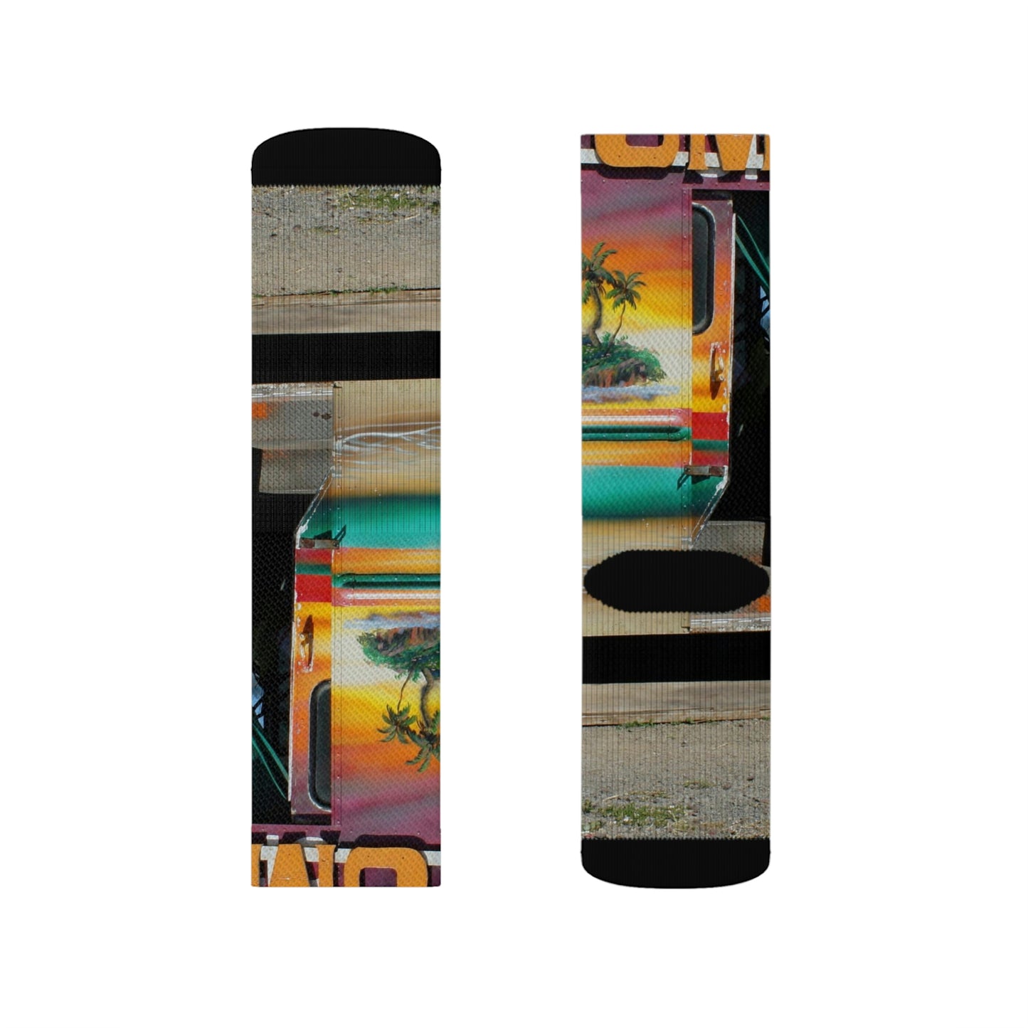 Island Love - All-Over Print Socks - Fry1Productions