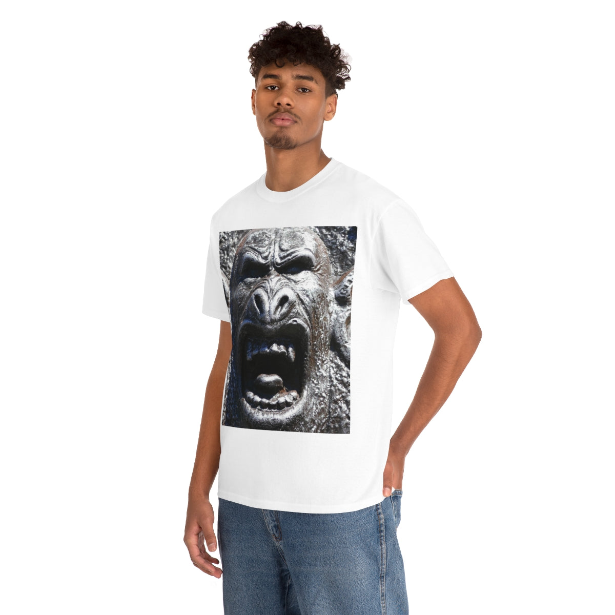 Frenzy Scream - Unisex Heavy Cotton Tee - Fry1Productions