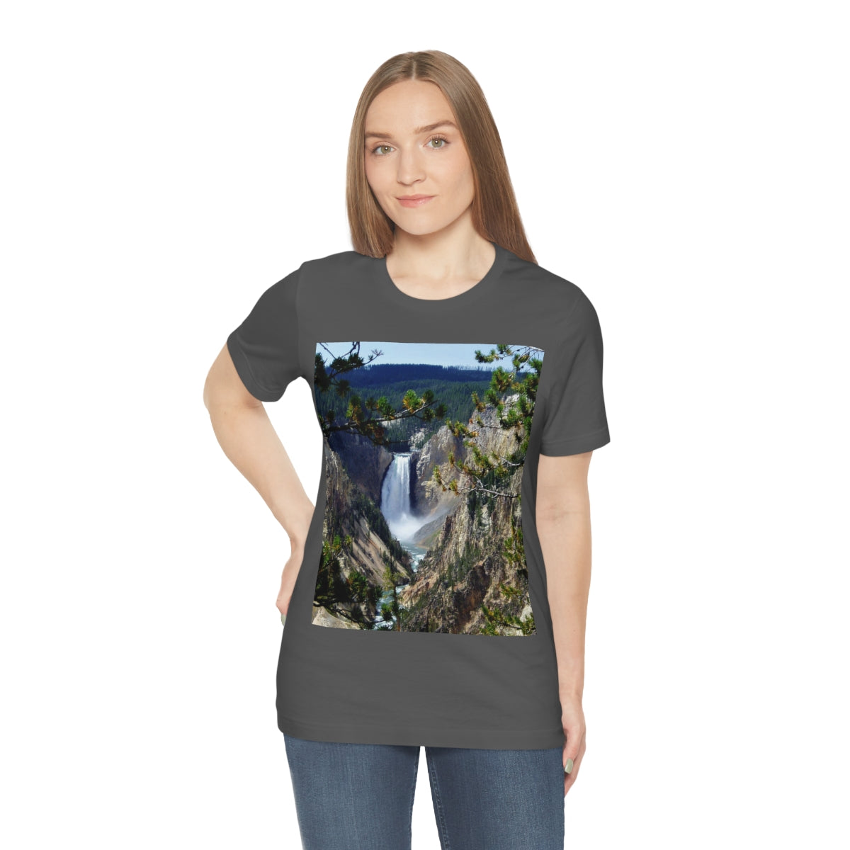 Yellowstone's Splendor - Unisex Jersey Short Sleeve T-Shirt - Fry1Productions