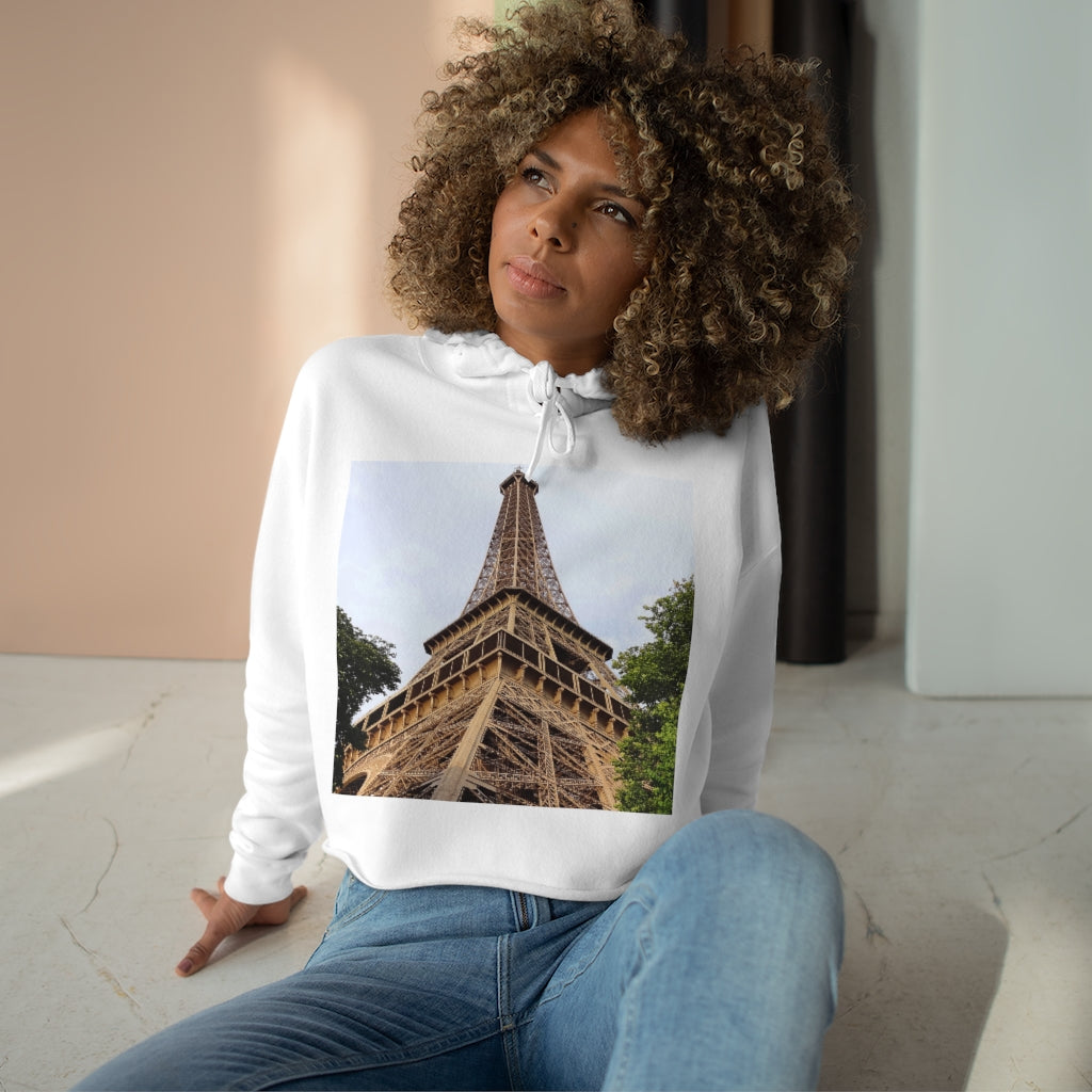 Rising Heavenly - Crop Hoodie - Fry1Productions
