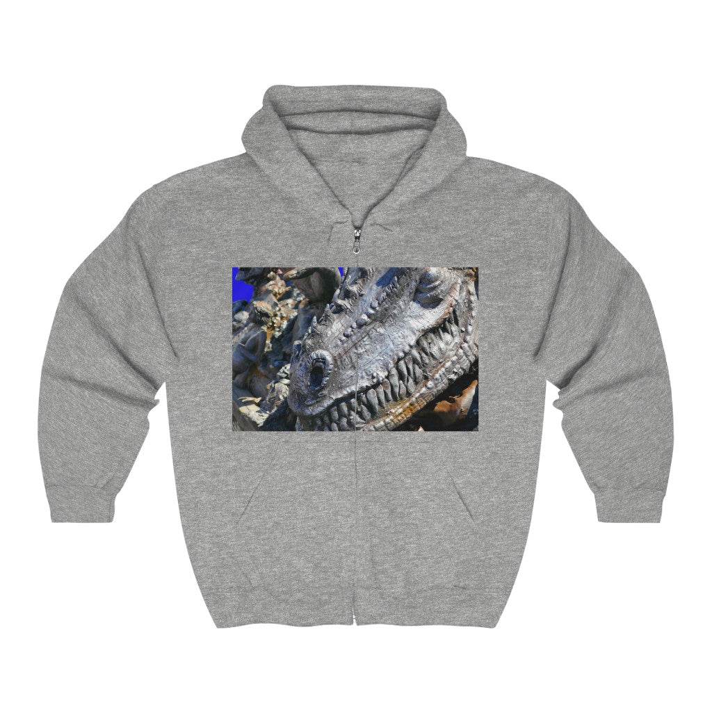 "Delectable Vision" - Unisex Full Zip Hooded Sweatshirt - Fry1Productions