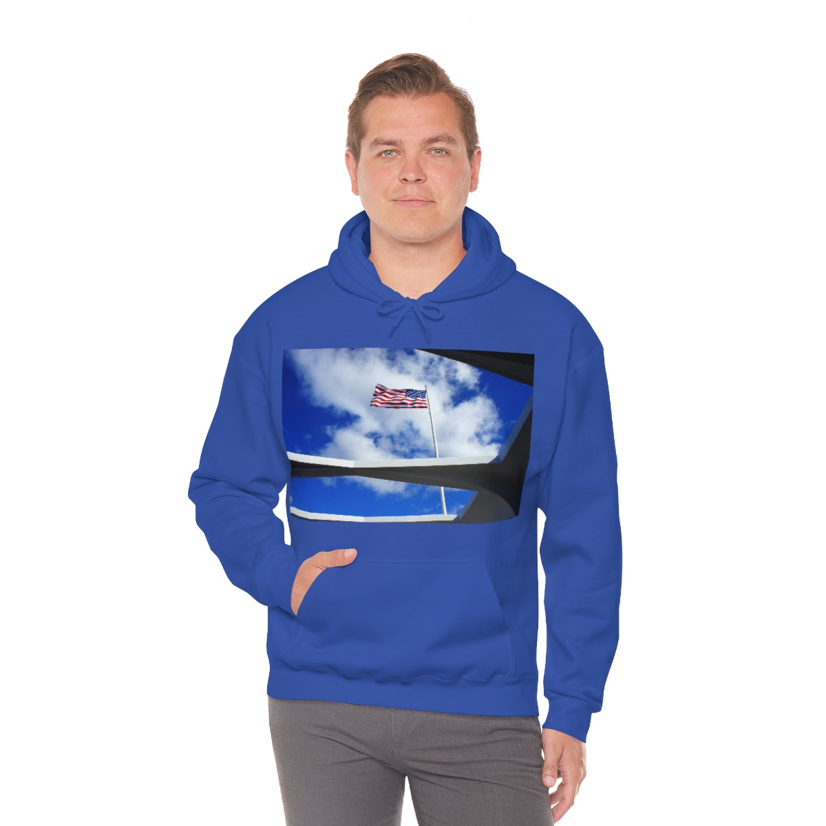 Bravery Honored Forever - Unisex Heavy Blend Hooded Sweatshirt - Fry1Productions