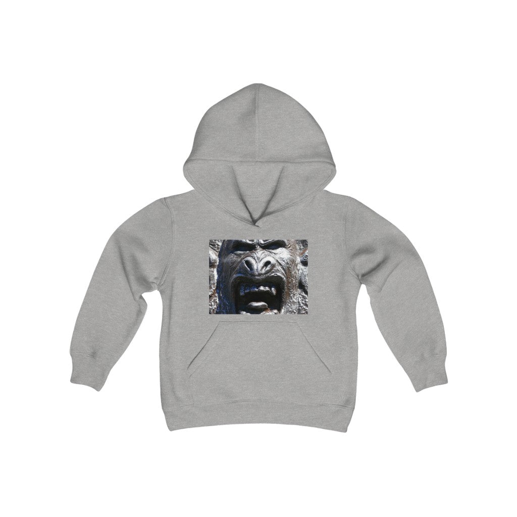 "Frenzy Scream"  - Youth Heavy Blend Hooded Sweatshirt - Fry1Productions