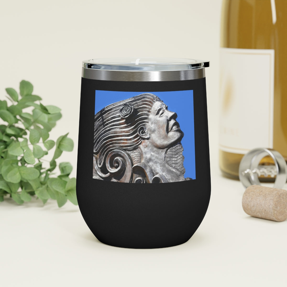 Nymph Beauty - 12 oz Insulated Wine Tumbler - Fry1Productions