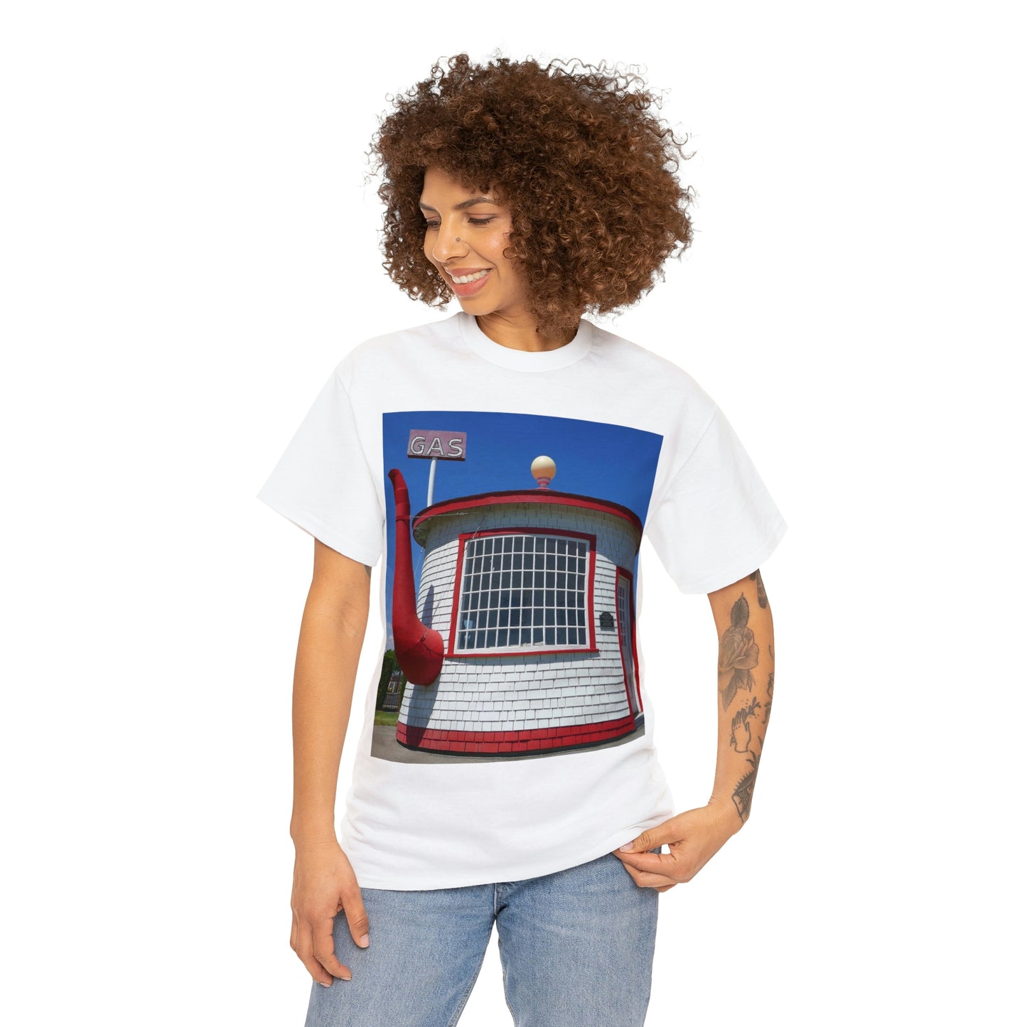 Historic Attraction Teapot Dome - Unisex Heavy Cotton Tee - Fry1Productions