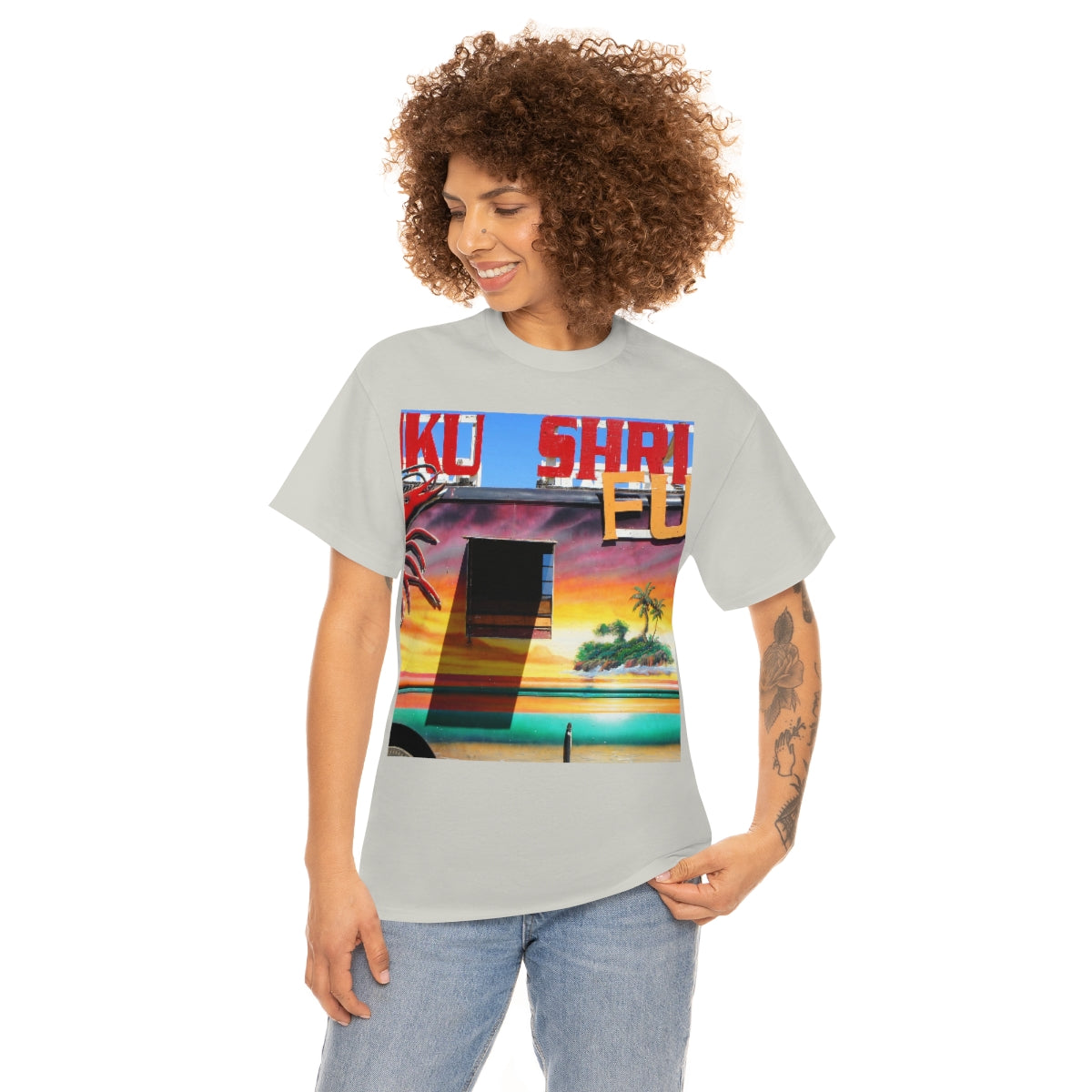 Island Love - Unisex Heavy Cotton Tee - Fry1Productions