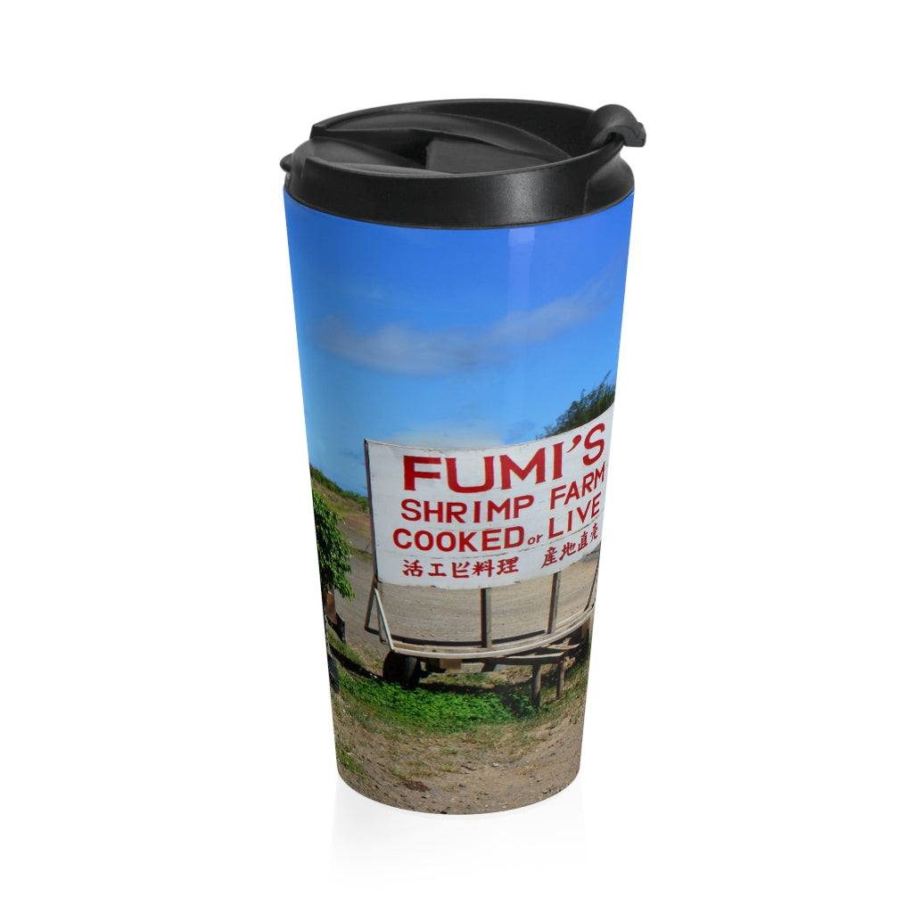 “Kaulana Delights” - Stainless Steel Travel Mug 15 oz - Fry1Productions