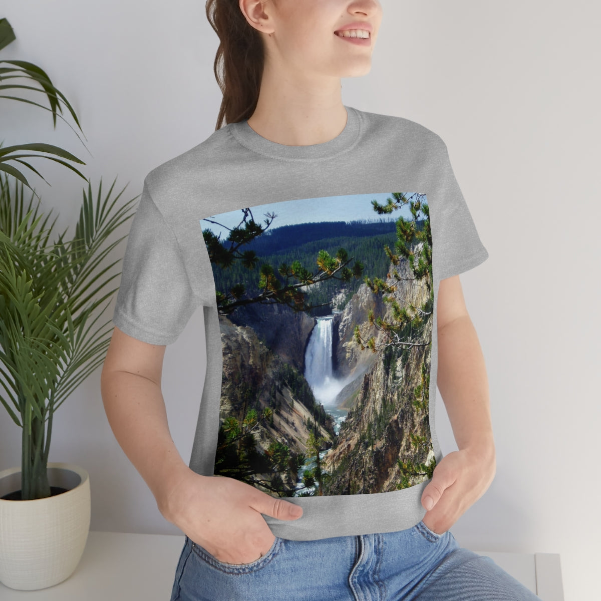 Yellowstone's Splendor - Unisex Jersey Short Sleeve T-Shirt - Fry1Productions