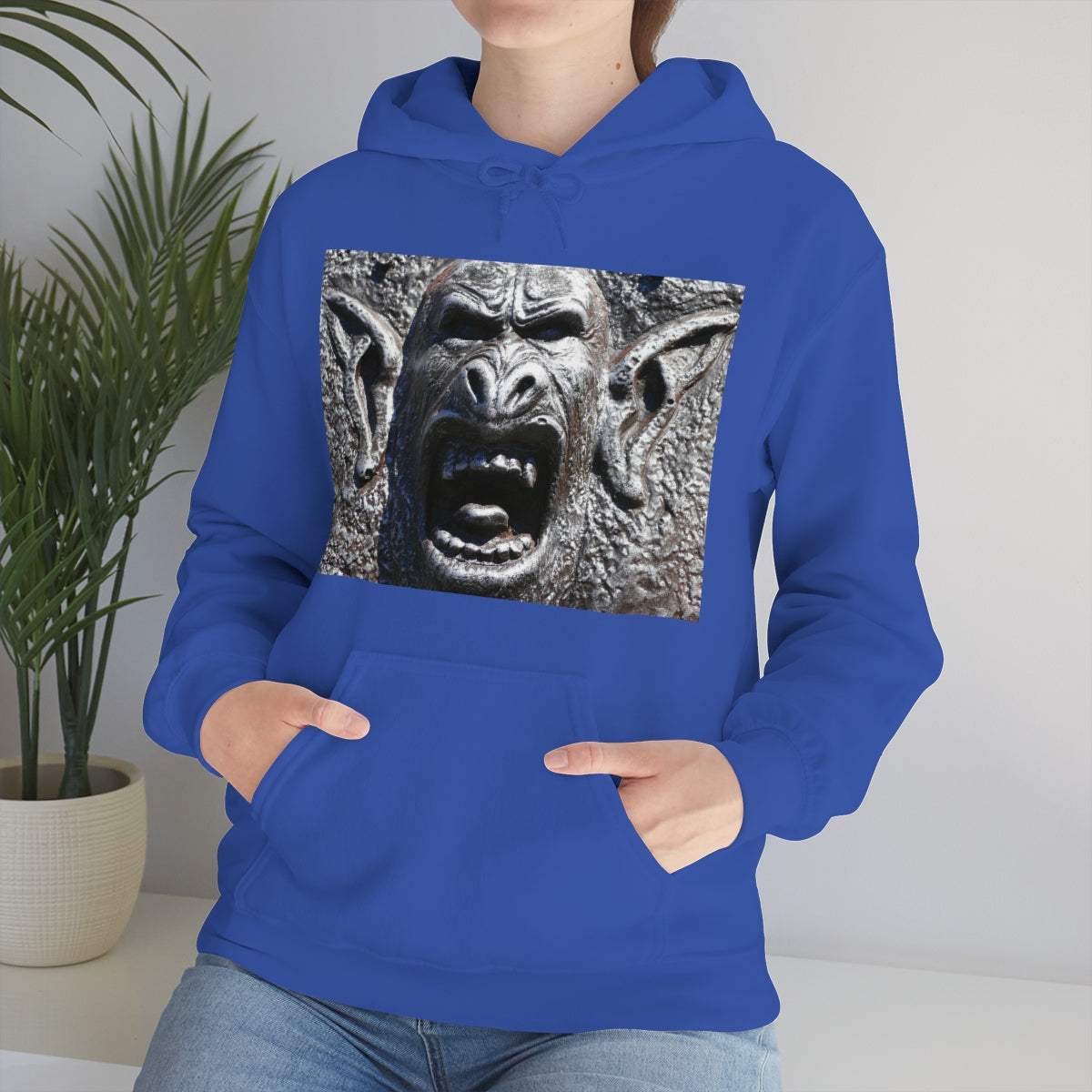 Frenzy Scream - Unisex Heavy Blend Hooded Sweatshirt - Fry1Productions