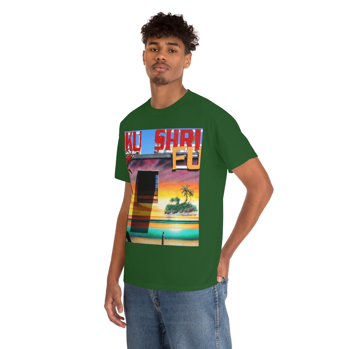 Island Love - Unisex Heavy Cotton Tee - Fry1Productions