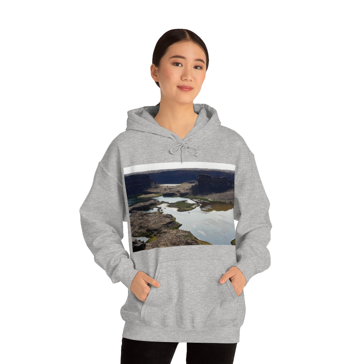 Reminisce of Ancient Thunder - Unisex Heavy Blend Hooded Sweatshirt - Fry1Productions