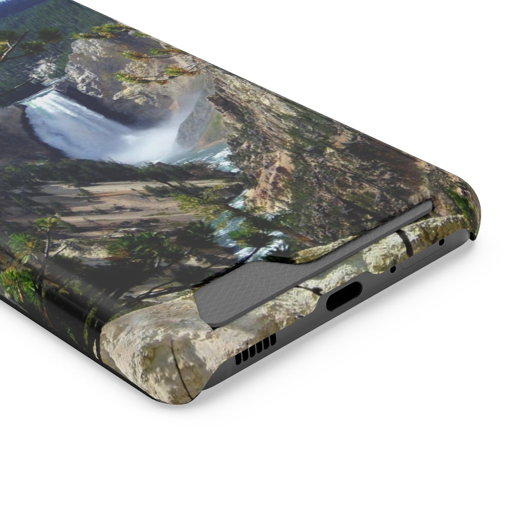 “Yellowstone's Splendor” - Galaxy S22 S21 & iPhone 13 Case With Card Holder - Fry1Productions