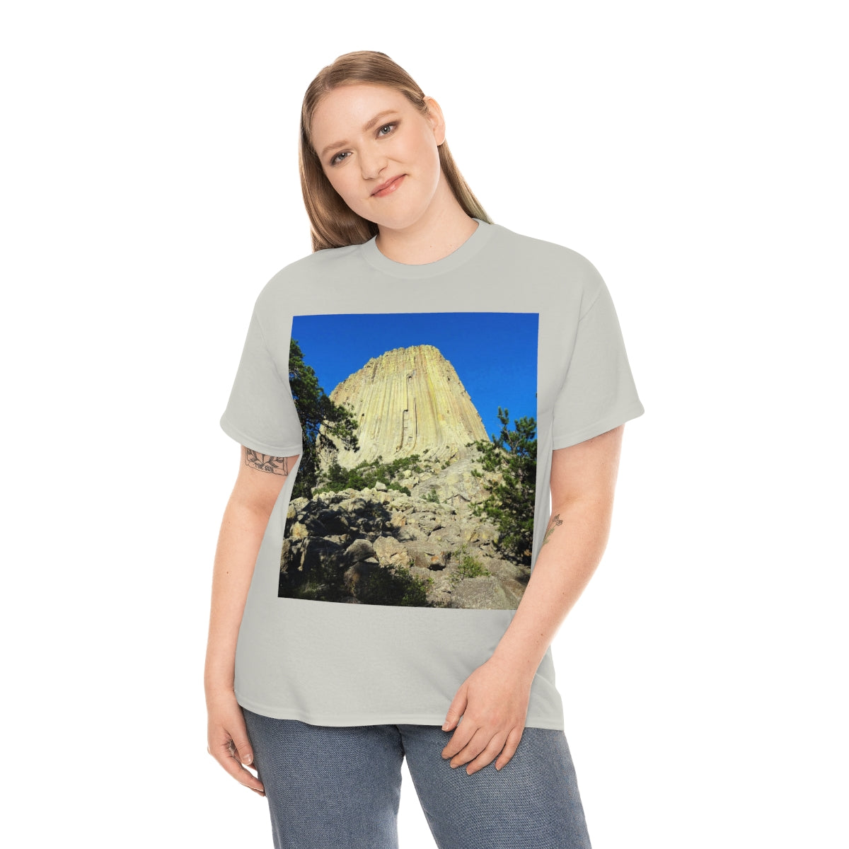 Reaching Heaven - Unisex Heavy Cotton Tee - Fry1Productions