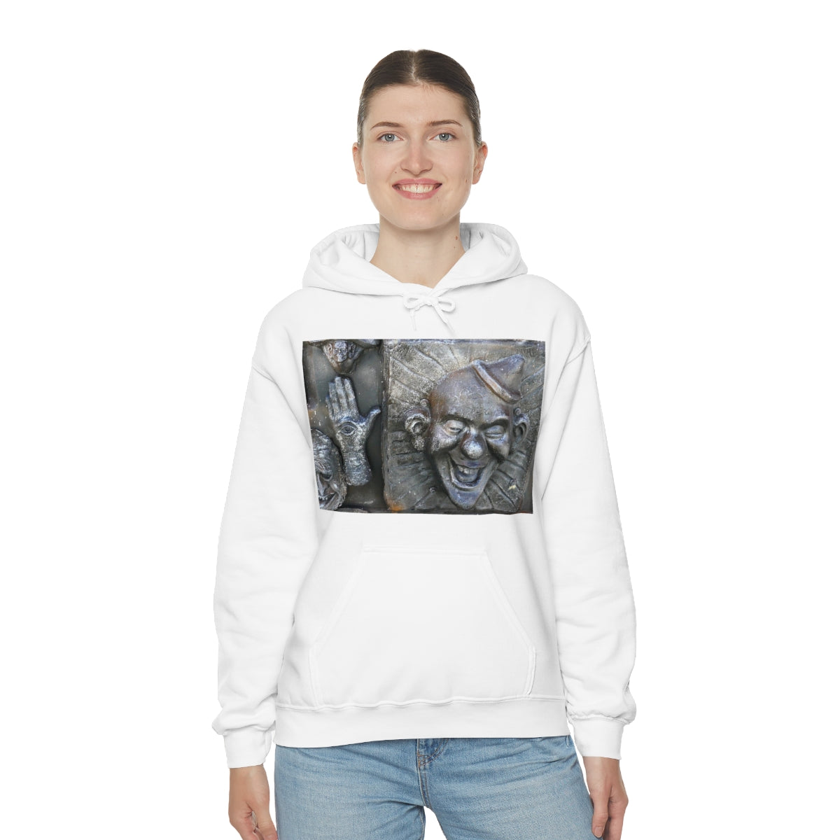 Cosmic Laughter - Unisex Heavy Blend Hooded Sweatshirt - Fry1Productions