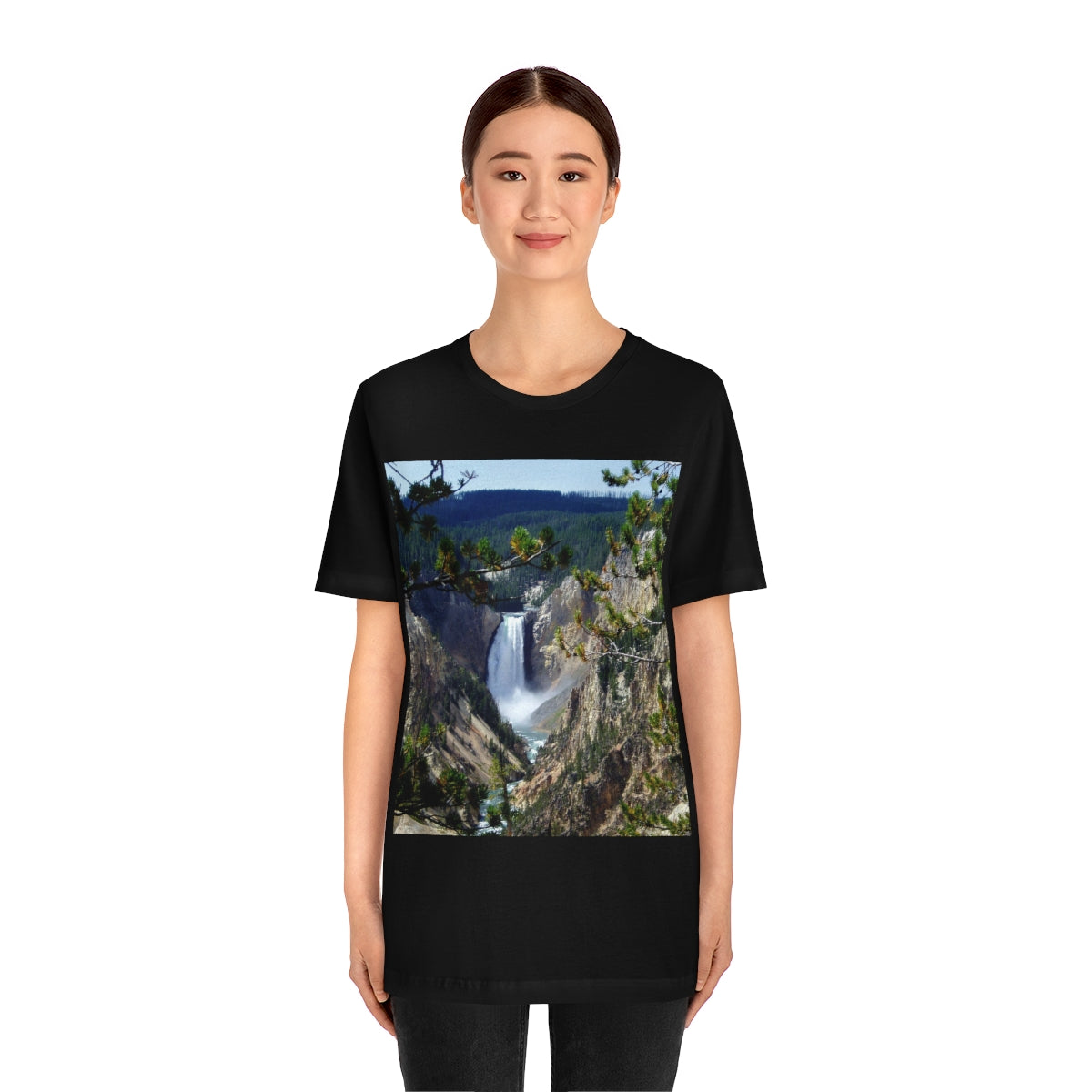 Yellowstone's Splendor - Unisex Jersey Short Sleeve T-Shirt - Fry1Productions