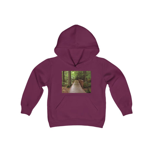"Fauna Flora" - Youth Heavy Blend Hooded Sweatshirt - Fry1Productions
