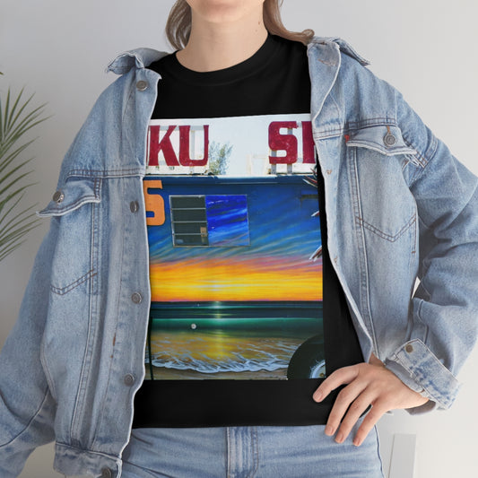 Fumis Aloha - Unisex Heavy Cotton Tee - Fry1Productions