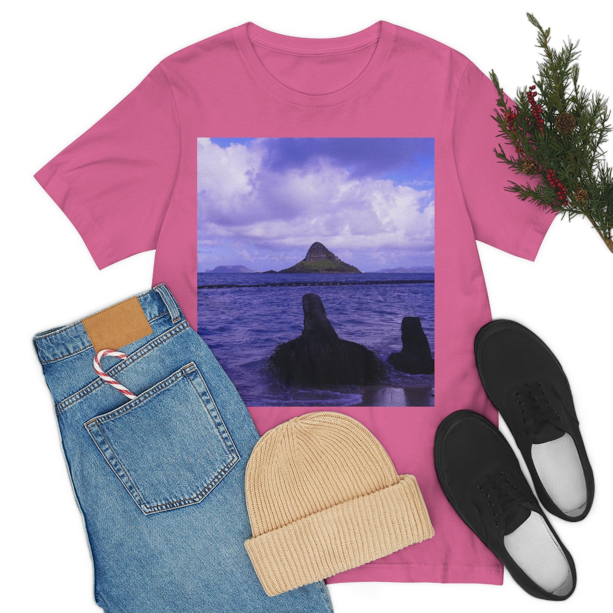 Wade To Chinaman's Hat - Unisex Jersey Short Sleeve T-Shirt - Fry1Productions