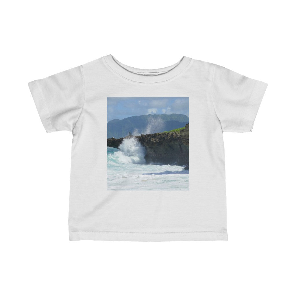 Rockin Surfer's Rope - Infant Fine Jersey Tee - Fry1Productions