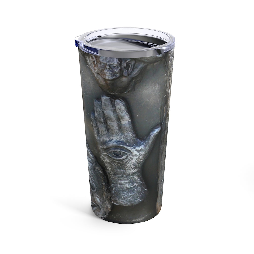 "Cosmic Laughter" - Stainless Steel Tumbler 20 oz - Fry1Productions