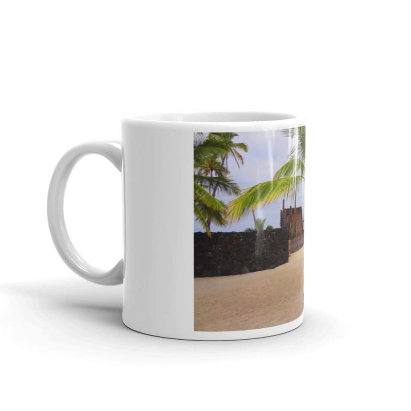 "Florescence Hale O Keawe" - 11 oz and 15 oz White Coffee Mug - Fry1Productions