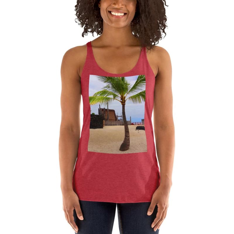 Florescence Hale O Keawe - Women's Racerback Tank Top - Fry1Productions