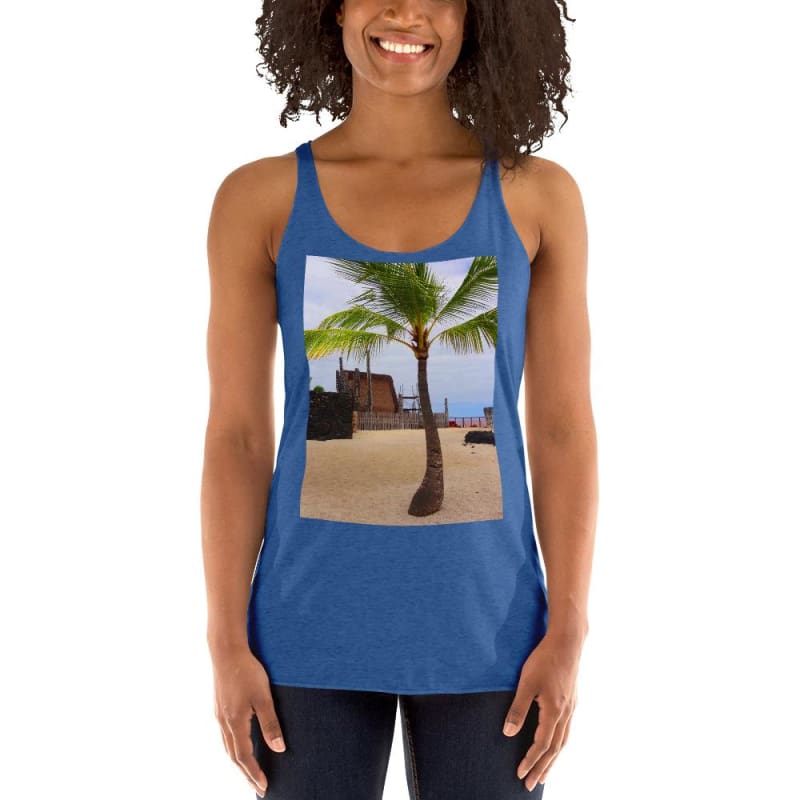 Florescence Hale O Keawe - Women's Racerback Tank Top - Fry1Productions