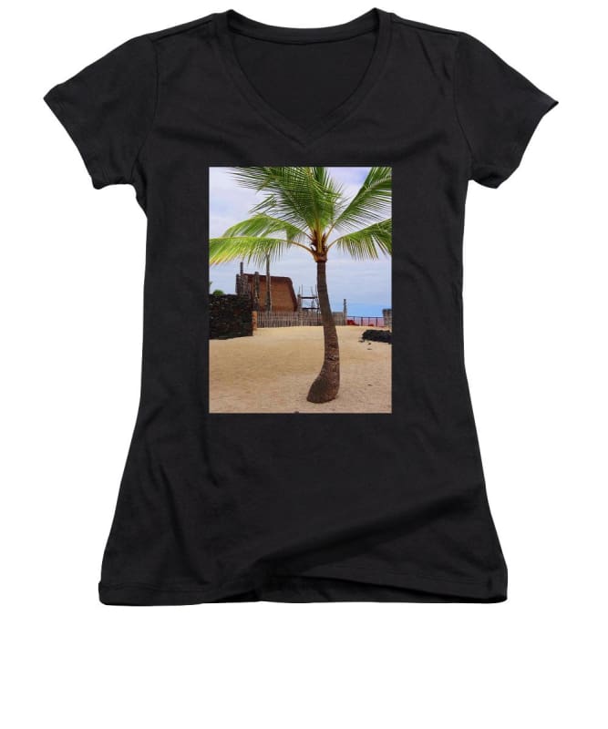 "Florescence Hale O Keawe" - Women's V-Neck - Fry1Productions